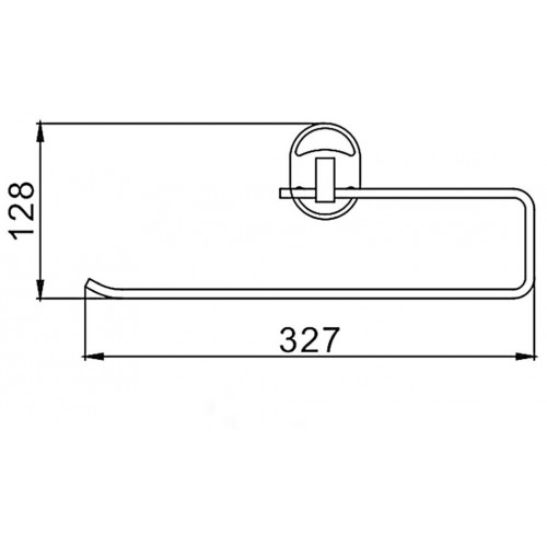F1903-2 Бумагодержатель для полотенец F 1903-2