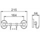F1915-2 Рилинг 2 крючка F 1915-2