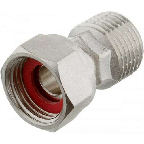Штуцер с накидной гайкой Valtec 1/2"х1/2" VTr.613. N.0404 Полусгон прямой