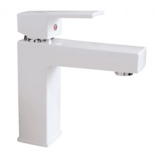 Смеситель ПЛАСТИК для умывальника AQUASTRIDE P15-2H11-40B White (без подводки)