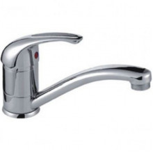 F4529-B Смеситель поворотный гусак 15см, картридж Ф40 шпилька FRAP 4529-B