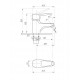 ПСМ 740-084 Смеситель для раковины литой корпус ПСМ-740-084