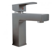 Смеситель ПЛАСТИК для умывальника AQUASTRIDE P15-2H13-40B Grey (без подводки)