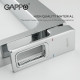 G1018-2 Смеситель для умывальника высокий корпус с гайкой GAPPO 1018-2 цвет-хром из латуни