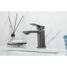 F1084-9 Смеситель для умывальника литой корпус ОРУЖ.СТАЛЬ FRAP