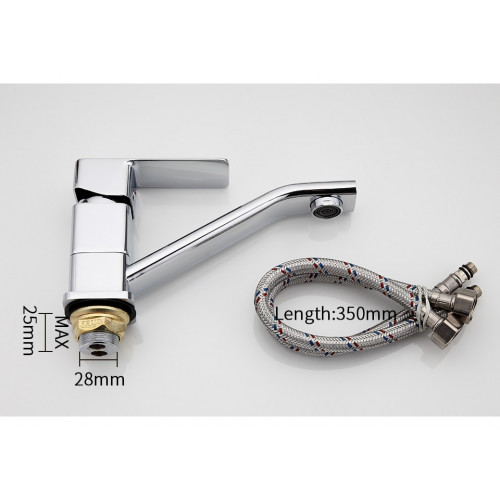 R45131 Смеситель для раковины Ф350 короткий нос FRUD R45131