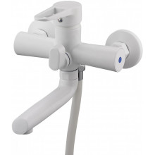 NUD3-A045YW Смеситель для ванны с коротким поворотным изливом G.lauf, белый