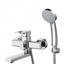 GOR3-A058 Смеситель для ванны с коротким поворотным изливом G-lauf