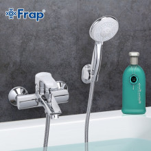 F3070 Смеситель для ванны с душем картридж 40мм короткий излив FRAP 3070