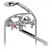 QTZ7-A856 Cмеситель для ванны с душем L изливом G-lauf