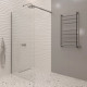 EG6C Душевая шторка EvaGold 90*190, профиль хром, прозрачное стекло