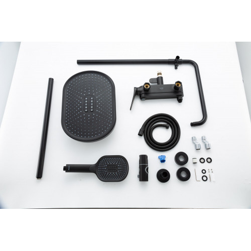 Стойка душ G2410-6 ЧЕРНАЯ Gappo 2410-6 ЧЕРНАЯ