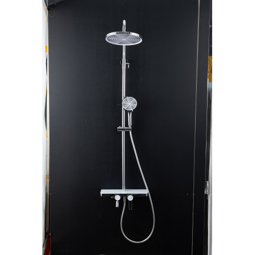 Стойка душ Gappo 2496-20 G2496-20 Белый/хром