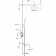 F7176-6 F Встраиваемый смеситель д/ванны Чёрный F7176-6