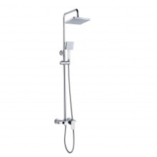 B7060SB-39 Душевая стойка BOOU с тропическим душем Латунь