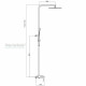 G2407-20 Стойка душ Gappo 2407-20