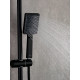 Стойка душ F 24007-6 с термостатом Чёрный F24007-6