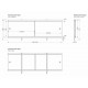 Экран п/в "Кварт" 1,5 (Мрамор зеленый)