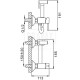 F7503 Гигиенический душ со смесителем FRAP 7503