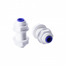 Фитинг выходной с гайкой зажимной 1/4"-1/4" QF-QF