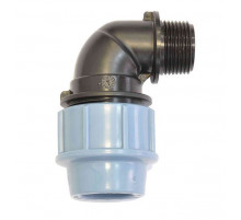 Отвод 25 х 1/2" НР UNIDELTA