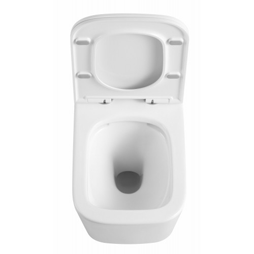 Унитаз подвесной для инсталляции Triton-Pro Verso VO-3032, сиденье, фурнитура