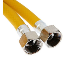 Подводка для газа ПВХ (желтая) 3/4" 1,2 м г/г