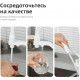 G4317-8 Смеситель для кухни с гибким изливом с подключением фильтра д/воды белый/хром G 4317-8 белый