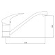 3210257C-G0110 Смеситель для кухни длинный гусак GROSS AQUA Basic 3210257C-G0110