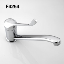 F4254 Смеситель для кухни поворотный гусак 25см, картридж Ф40 FRAP 4254 ручка хирургическая