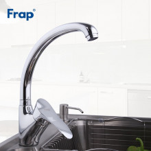 F4101 Смеситель для кухни высокий поворотный излив, картридж Ф40 FRAP 4101