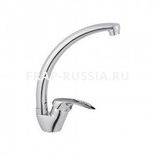 F4139-В Смеситель для кухни высокий поворотный излив, картридж Ф35 FRAP 4139