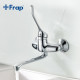 F4654 Смеситель настенный для мойки картридж 40мм S-нос 25см FRAP 4654 ручка хирургическая