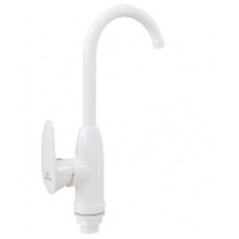 Смеситель ПЛАСТИК для кухни AQUASTRIDE P17-1H22-42B White (без подводки)
