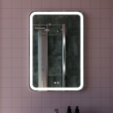 Зеркало "Мальта-VOICE" 550*800 (ШВ) сенсорный выключатель, управление голосом., подогрев