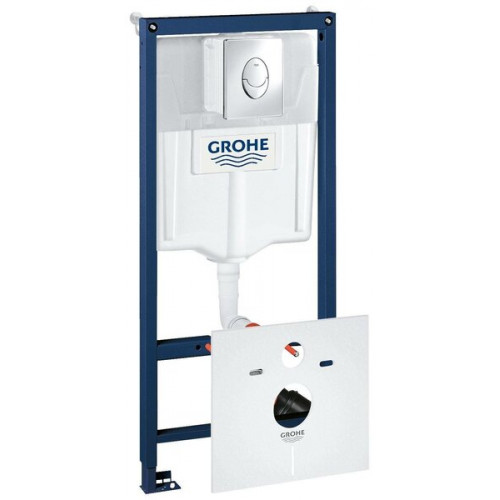 Система инсталляции для подвесного унитаза Grohe Rapid SL 38750001 (4 в 1) 38750001 круглая