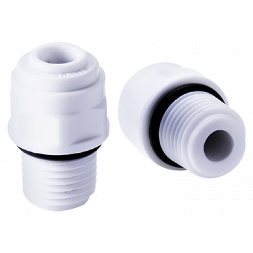 Фитинг 1/4"-1/4" QF-НР