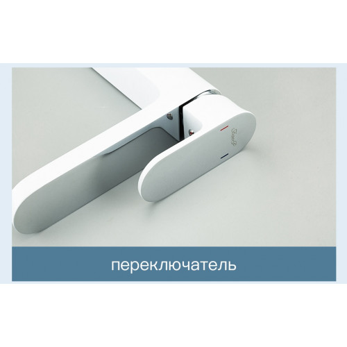 A1099-8 Смеситель для раковины с высоким изливом FAOP A1099-8 Белый/Хром