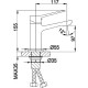 F1061 Смеситель для умывальника литой корпус FRAP 1061