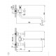 Смеситель для ванны IDDIS Jeals JE2SBL0i10
