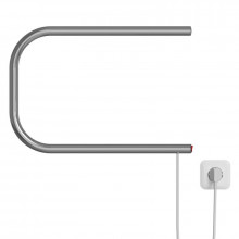 Полотенцесушитель электрический MIXLINE SIMPLE P 32x50 (кнопочный выкл, 107 Вт) ХРОМ
