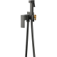 F7506-9 Смеситель с гигиеническим душем FRAP 7506-9 оружейная сталь