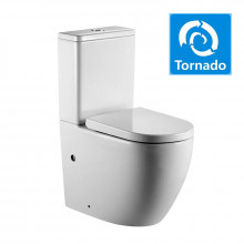 Унитаз напольный Triton-Pro Tornado Corso TR-CO-3806, сиденье, фурнитура