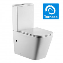 Унитаз напольный Triton-Pro Tornado Corso TR-CO-3006, сиденье, фурнитура