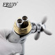 R43127-7 Смеситель для кухни гибкий излив 2-х вент крепение гайка FRUD 43127-7 Белый