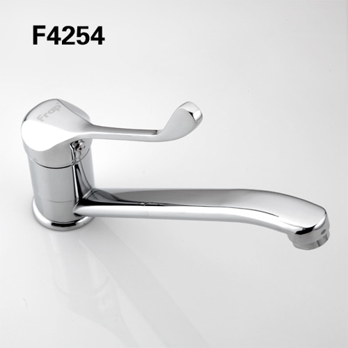 F4254 Смеситель для кухни поворотный гусак 25см, картридж Ф40 FRAP 4254 ручка хирургическая