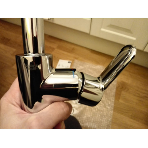 GROHE 31367000 Смеситель для мойки высокий излив BAU EDGE GROHE 3136700