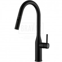 G4398-46 Смеситель для кухни с выдвижной лейкой из латуни Gappo ЧЕРНЫЙ 4398-46