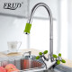 R43127-6 Смеситель для кухни гибкий излив 2-х вент крепение гайка FRUD 43127-6 Зеленый