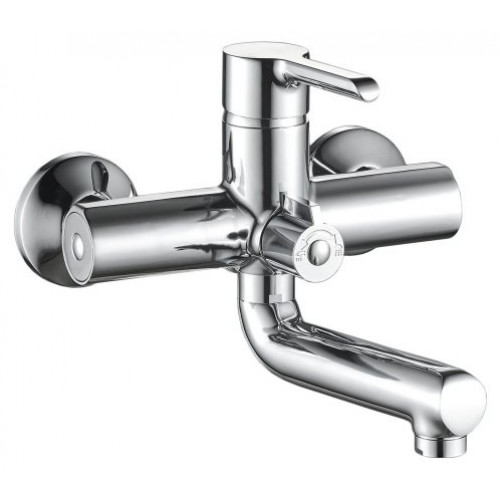 Y31155 Смеситель для ванны Yindaf с коротким изливом, 35мм, хром